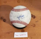 Autographed Baseball game used JEAN CARLOS SIO SAN FRANCISCO GIANTS