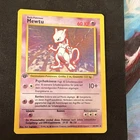 Pokémon Mewtwo 1st Edition Holo Base Set German Card 10/102 Wizards 1999