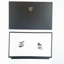 New LCD Lid Back Cover Bezel Hinges For MSI GS75 STEALTH MS-17G1 3077G1A212 US