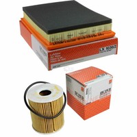 Mahle / Knecht Set Filterpaket Luftfilter LX 1036/2 ÖLfilter OX 175D