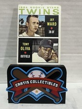 1964 TOPPS CARD#116  TWINS ROOKIE STARS ( TONY OLIVA ). rookie card picture