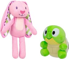 Bluey Friends 2-Pack Plush Floppy  Turtleboy Soft Stuffed Animals Kids Gift 3  
