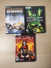 Lot PC Command & Conquer (Generals Deluxe, Tiberium Wars, Red Alert 3)