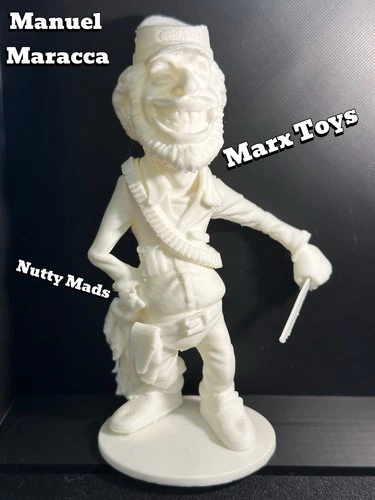 Manuel Maracca Marx Nutty Mads 3D Printed General Figure