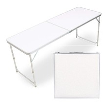 Folding Outdoor Camping Hobby Kitchen Work Top Table - 4ft/6ft/8ft