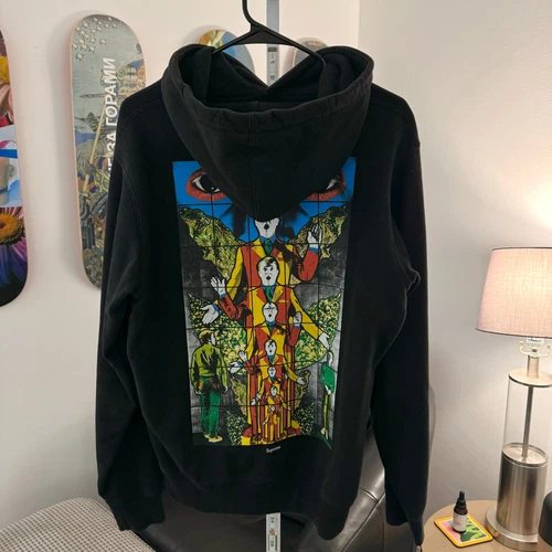 Sweat à capuche Supreme Gilbert & George LIFE taille M