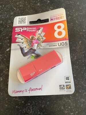 SP Silicon Power 8GB 8G USB Flash Pen Key Thumb Drive Memory Stick US