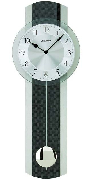 Modern wall clock with quartz movement from Zeitpunkt (Zeit.p.. ZP 17/521/23 NEW