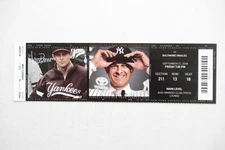 NEW YORK YANKEES VS BALTIMORE ORIOLES 9/21/2018 FULL TICKET ~ AARON BOONE