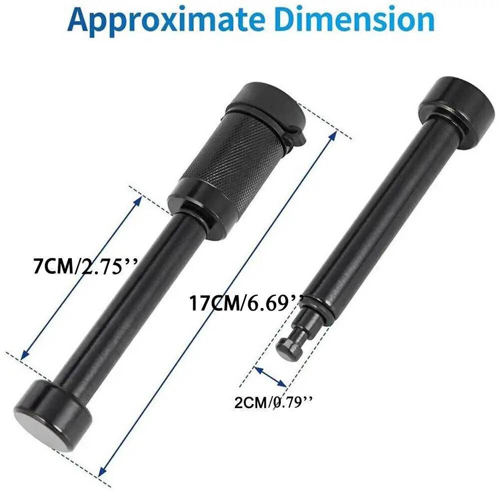 2PCS Upgrade 5/8in Hitch Pin Lock with Keys for RV Truck Trailer Tow Receiver