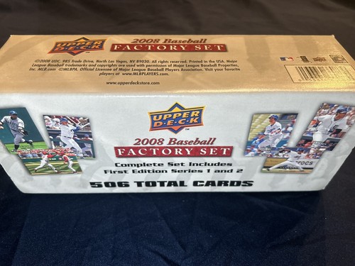 UPPER DECK 2008 Baseball Factory Set-OPEN BOX -506 Ct. COMPLETE SET - Picture 5 of 5