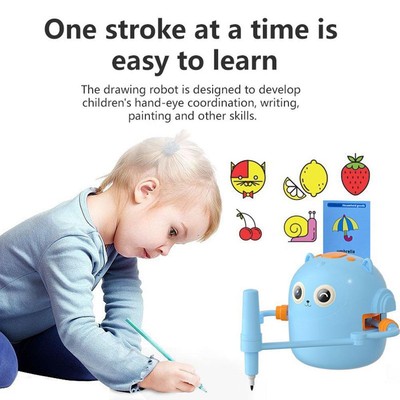 Interactive Drawing Robot Children Art Enlightenment Early Educational I1Z5