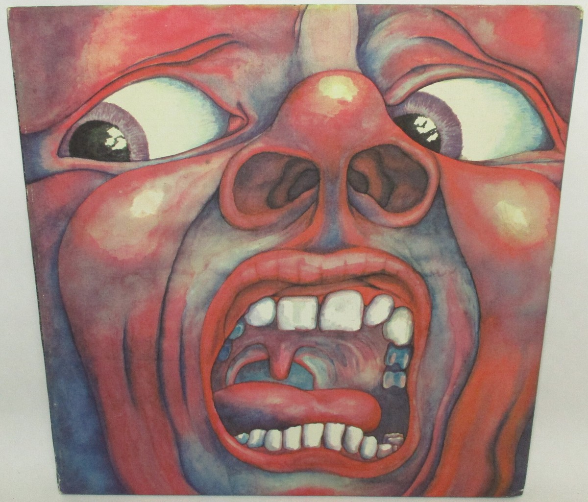KING CRIMSON - IN THE COURT OF THE CRIMSON KING ( LP ) 1st US Club