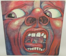 KING CRIMSON - IN THE COURT OF THE CRIMSON KING  LP  1st US Club Ed Vinyl VG 