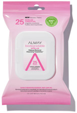 Almay Biodegradable Micellar Makeup Remover Cleansing Towelettes 25 Count