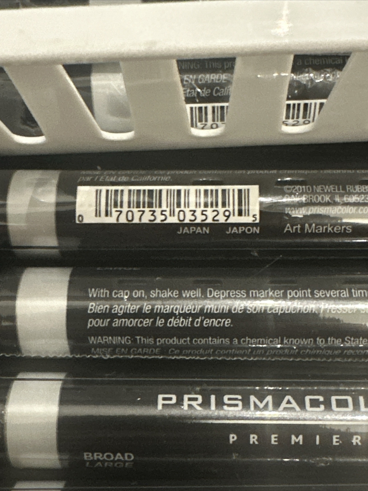 Prismacolor PM-117 Art Markers Metallic Silver Broad Large Sealed