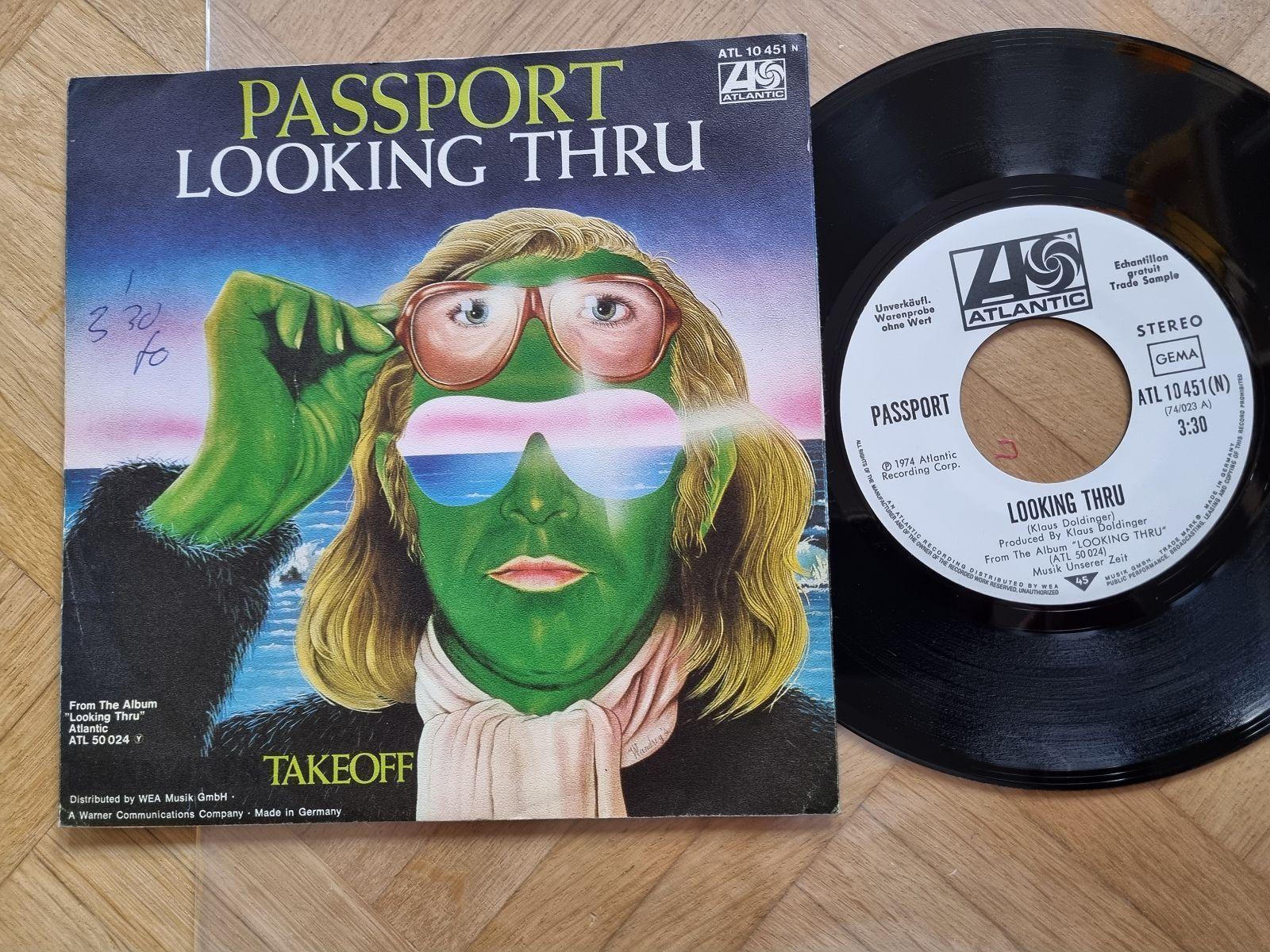 7"" Single Passport - Looking thru Vinyl Germany PROMO
