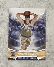 2007-08 Spencer Hawes #15, ROOKIE, from Upper Deck NBA Rookie Box Set. Gem Mint.
