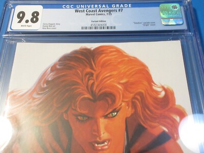 West Coast Avengers #7 Alex Ross Timeless Tigra Variant CGC 9.8 NM