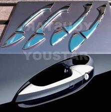 UNICUS 4x CHROME Door Handle Trims for Mercedes W204 W212 W166 W218 W176 W246