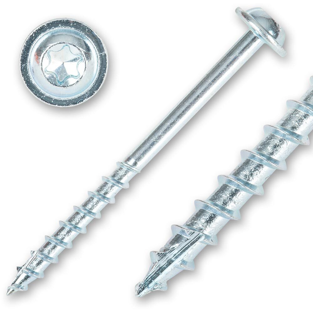 UJK Pocket Hole Screws, Coarse - 4 x 30mm (Qty 100)