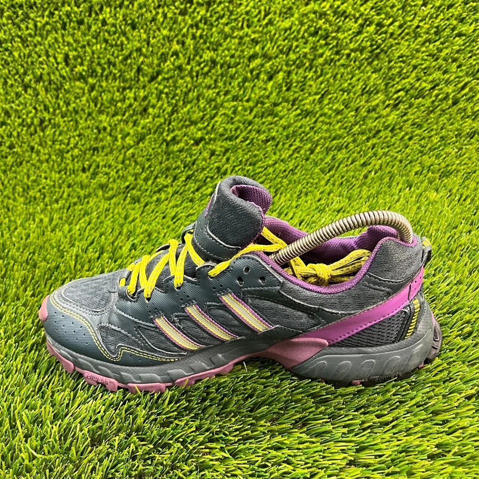 Adidas Kanadia TR Mujer Talla 9 Gris Caminar Correr Senderismo Zapatos Tenis Foto 2 de 4