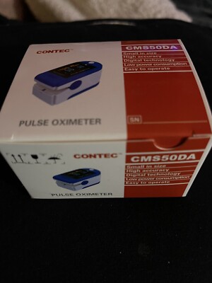 Contec Pulse Oximeter CMS50DA / New In Box / Finger / Oxygen /