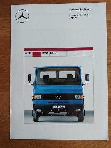 Mercedes 609 D Technische Daten