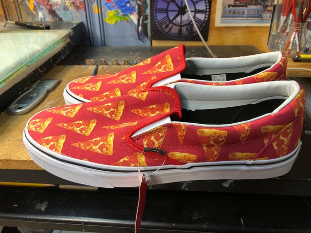 vans pizza shoes