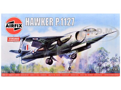 LEVEL 1 MODEL KIT HAWKER P.1127 AIRCRAFT 1/72 SCALE MODEL BY AIRFIX A01033 V