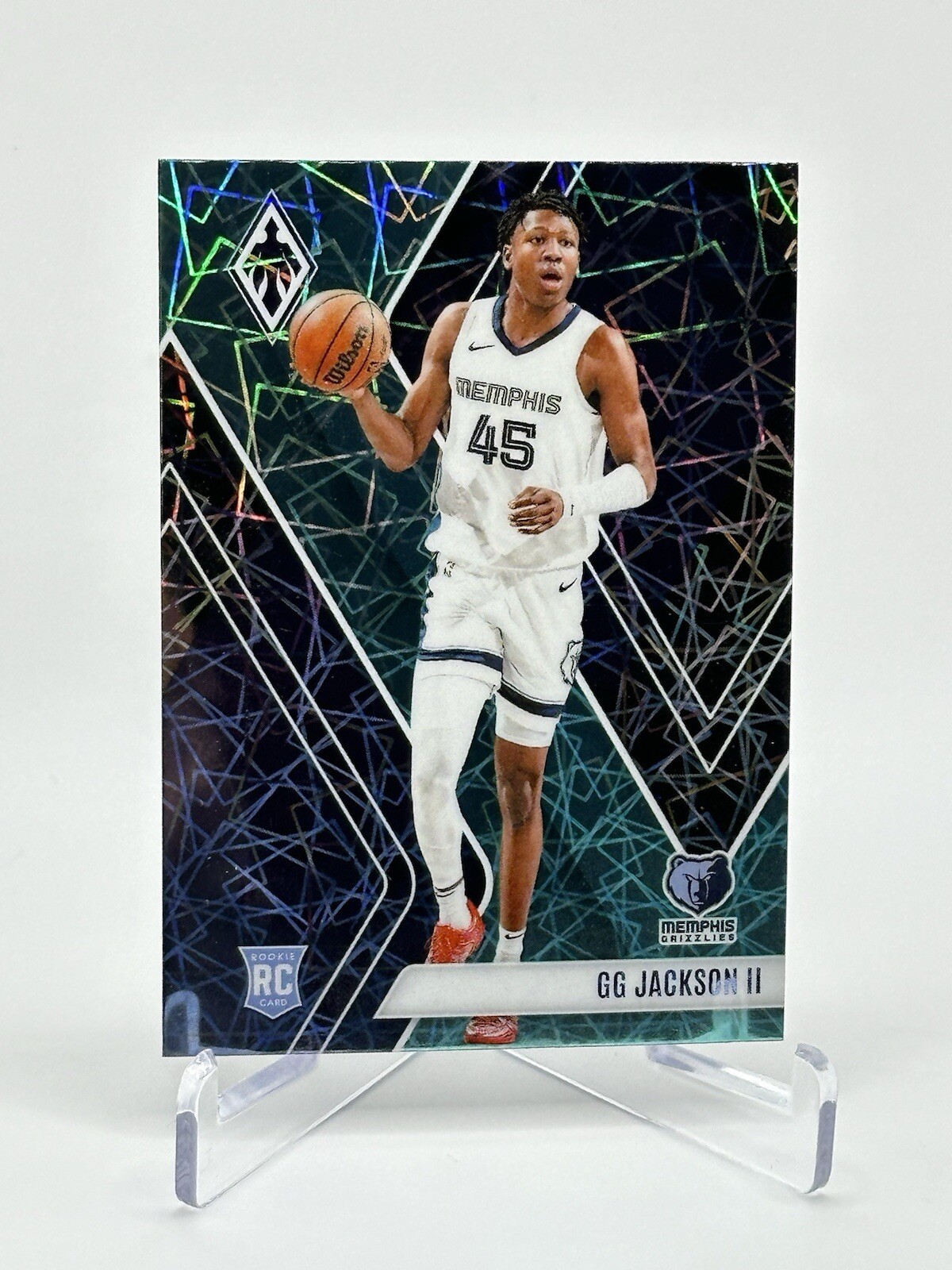 2023-24 Panini Phoenix Teal Lazer GG Jackson II #266 RC