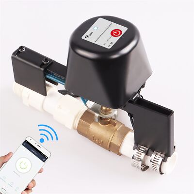 Ufairy WiFi 3rd Generation Smart Water Valve Shutoff Manipulator Domotique Va...
