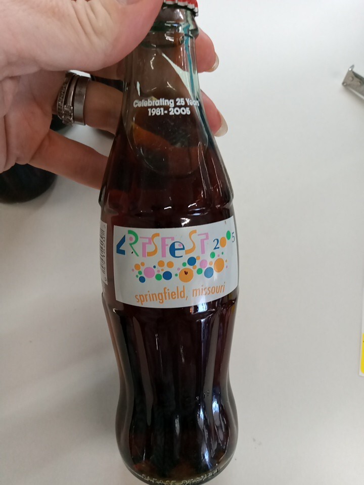 Artfest Springfield Missouri Coca Cola 6 Pack Unopened *No Cardboard ...