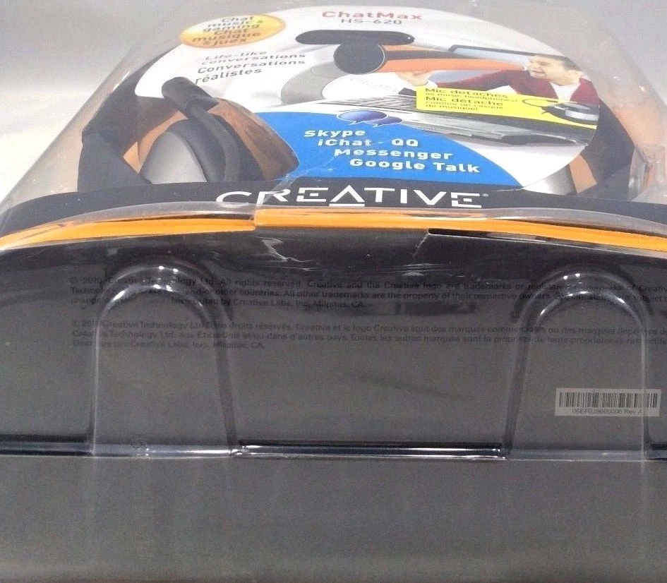 Creative Labs - HS-620 - 51EF0390AA001 ChatMax  Headset - Image 4 of 4