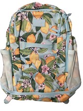New Vera Bradley Lemon Grove Lighten Up Adventure Travel Backpack Bag Purse Case