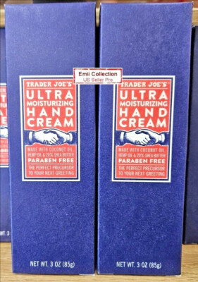 Trader Joe's Ultra Moisturizing Hand Cream 3oz 85g (2 Boxes) | eBay