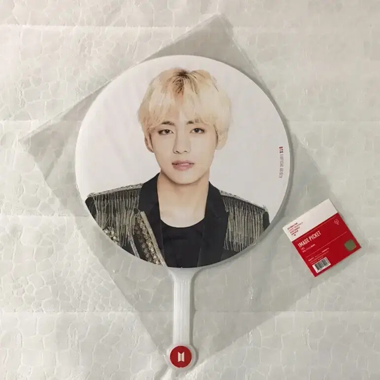 【新品未使用】BTS ジンWootteo×RJ ピケットカバー うちわカバー BTS Jin [Wootteo X RJ]Image Picket Cover うちわカバー 新品・未使用
