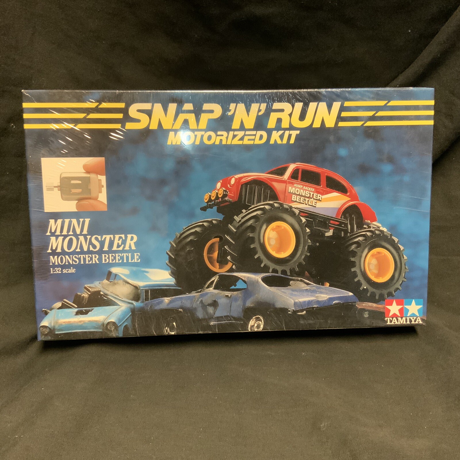 自動車 SNAP N RUN MOTORIZED KIT MINI MONSTER Snap 'N' Run Motorized Kit Mini Monster Clod Buster 1:32