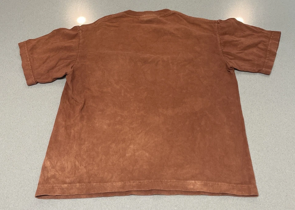 Camiseta Tie Dye Guitarra Acústica The Mountain Juvenil Talla M Marrón Foto 4 de 4