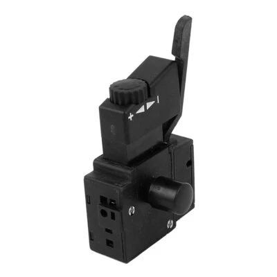 UXCELL FA2-6/1BEK AC 250V 6A Lock on Power Tool Hand Drill Speed Control Trigger Switch