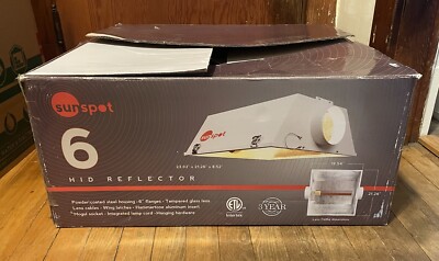 Sunspot 6 HID Reflector With 1000W Ballast Plant Grow Light | eBay