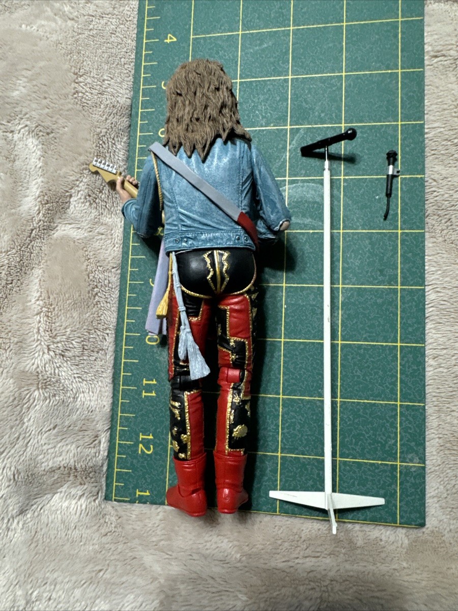 Action Figure Neca Bon Jovi Ultimate 7 Pollici - Slippery When Wet - Con Chitarra E Microfono