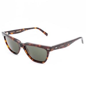 CELINE CL40023I 54N Sunglasses Havana Frame Green Lenses 53mm 192337001567  | eBay