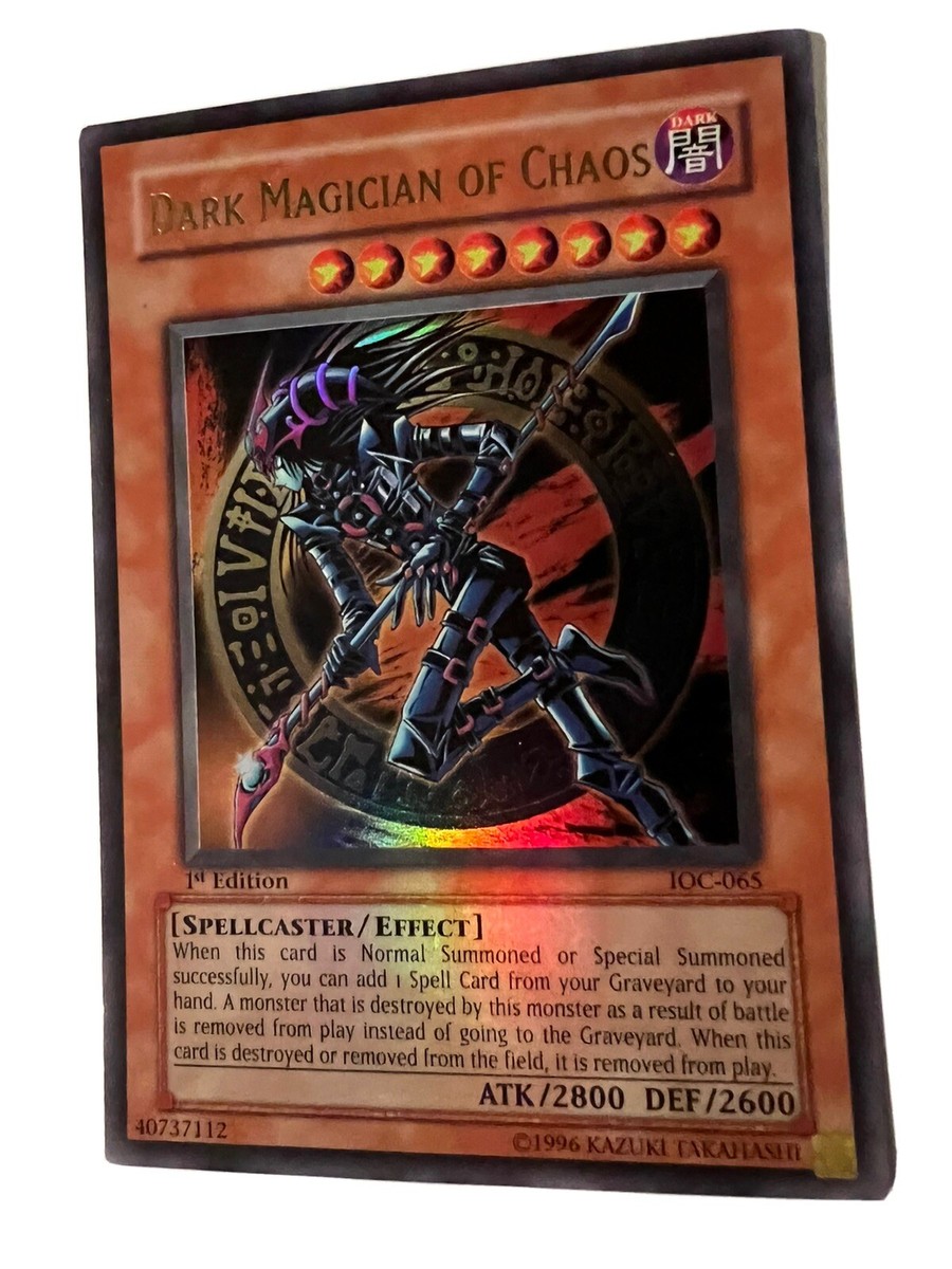 Yu-Gi-Oh! TCG Dark Magician of Chaos Invasion of Chaos IOC-065 1st