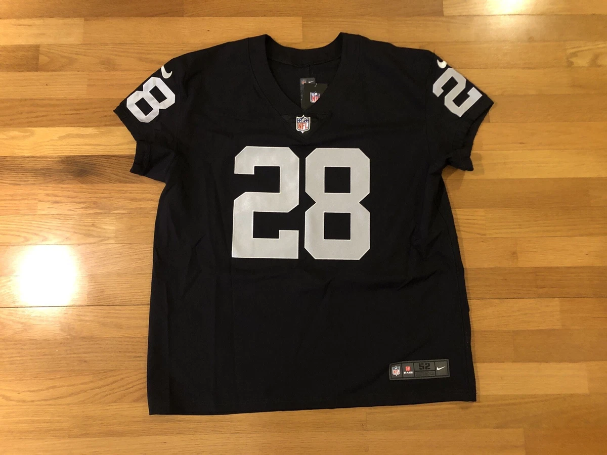 Nike Elite Las Vegas Raiders Josh Jacobs Jersey Black Men’s Size 52 New  With Tag