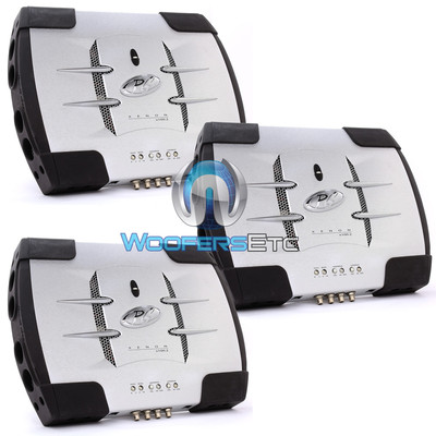 3 PCS PHOENIX GOLD X100.2 2-CHANNEL 250W RMS = 750W 5 / 6 CAR