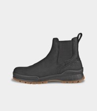 ECCO Track 25 Hydromax Black Chelsea Boot Water Repellent EU 43 Size 9 - 9.5 US