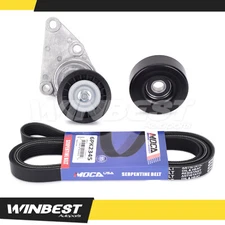 Serpentine Belt Component Kit fit Chevrolet Express Silverado Tahoe GMC Savana