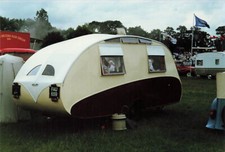 Old Caravan Vintage Photo approx 10 x 15cm Collection resolution-hd5808h