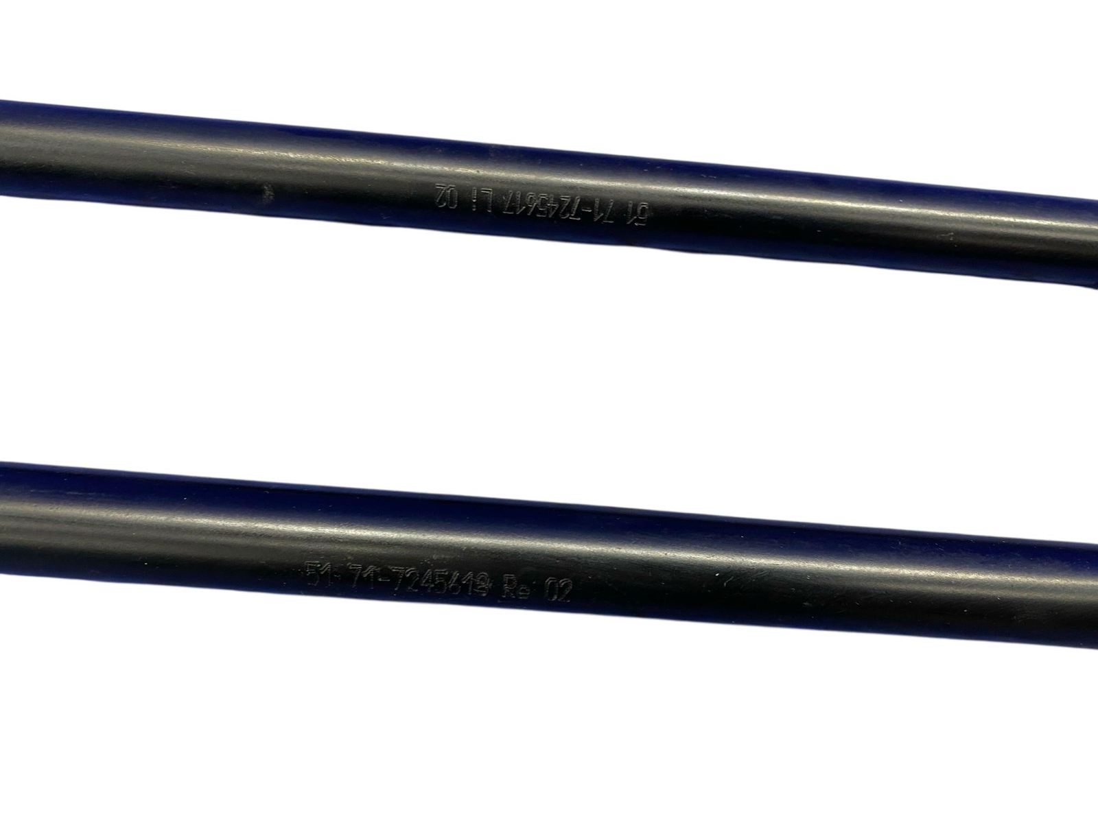 2009-2014 ROLLS ROYCE GHOST RWD 6.6L REAR STRUT TOWER BRACE SUPPORT RAIL SET